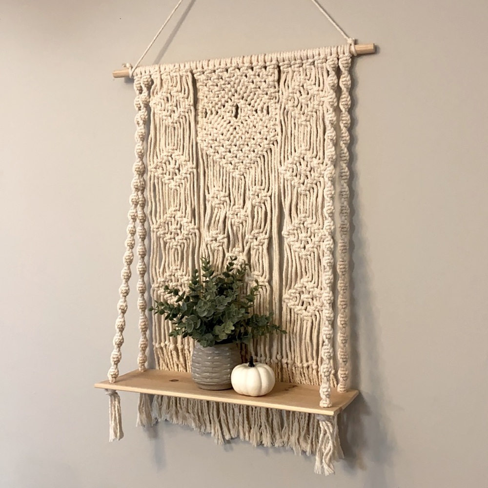 Macrame Shelf
